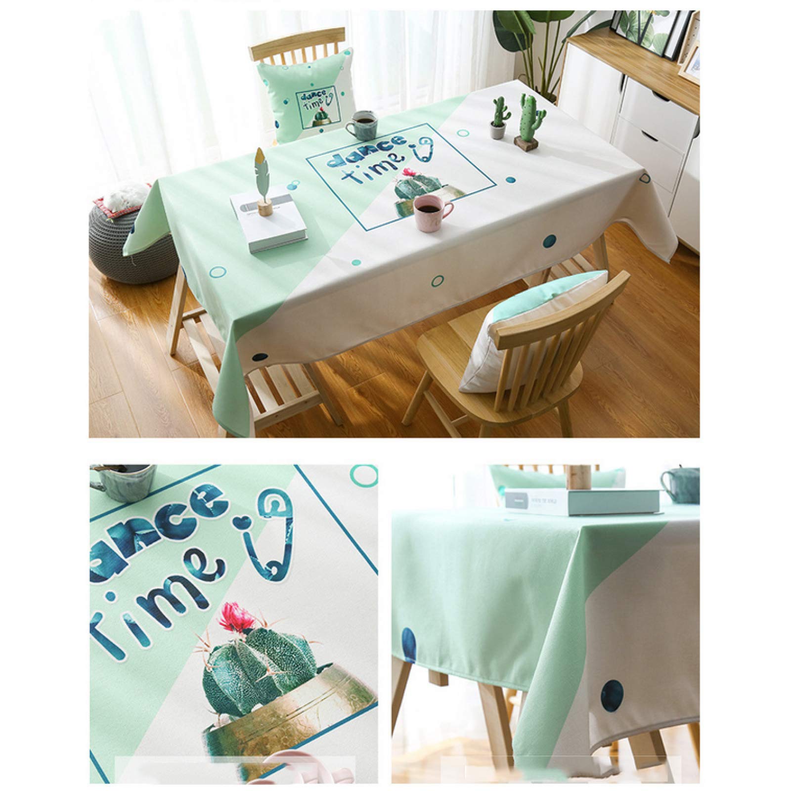 家庭用の綿とリネンのテーブルクロス防水、耐油性、滑り止め、防塵のテーブルクロスは、キッチンのダイニングテーブルとティーテーブルの装飾 テーブルクロス  テーブルカバー 滑り止め 簡約 綿麻 撥水加工 シンプル 高級感 ≪人気≫テーブルクロス 撥水 120*160cm ... 家庭用の綿とリネンのテーブルクロス防水、耐油性、滑り止め、防塵のテーブルクロスは、キッチンのダイニングテーブルとティーテーブルの装飾