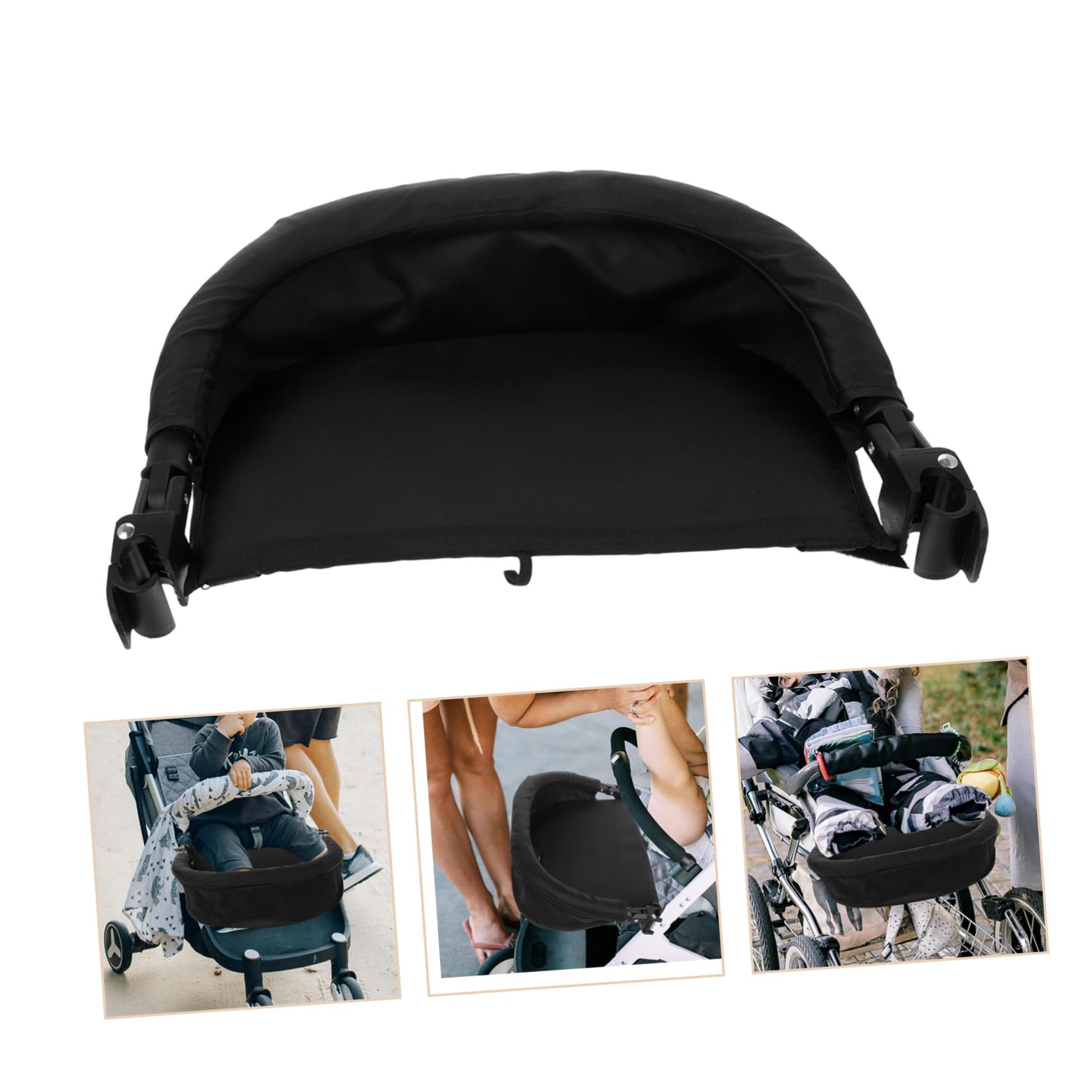 Poggiapiedi per Passeggino Estensione Regolabile per Poggiagambe Supporto per Gambe Compatibile Braccioli Pedale di Assistenza per Passeggino Accessori per Passeggini Carrozza