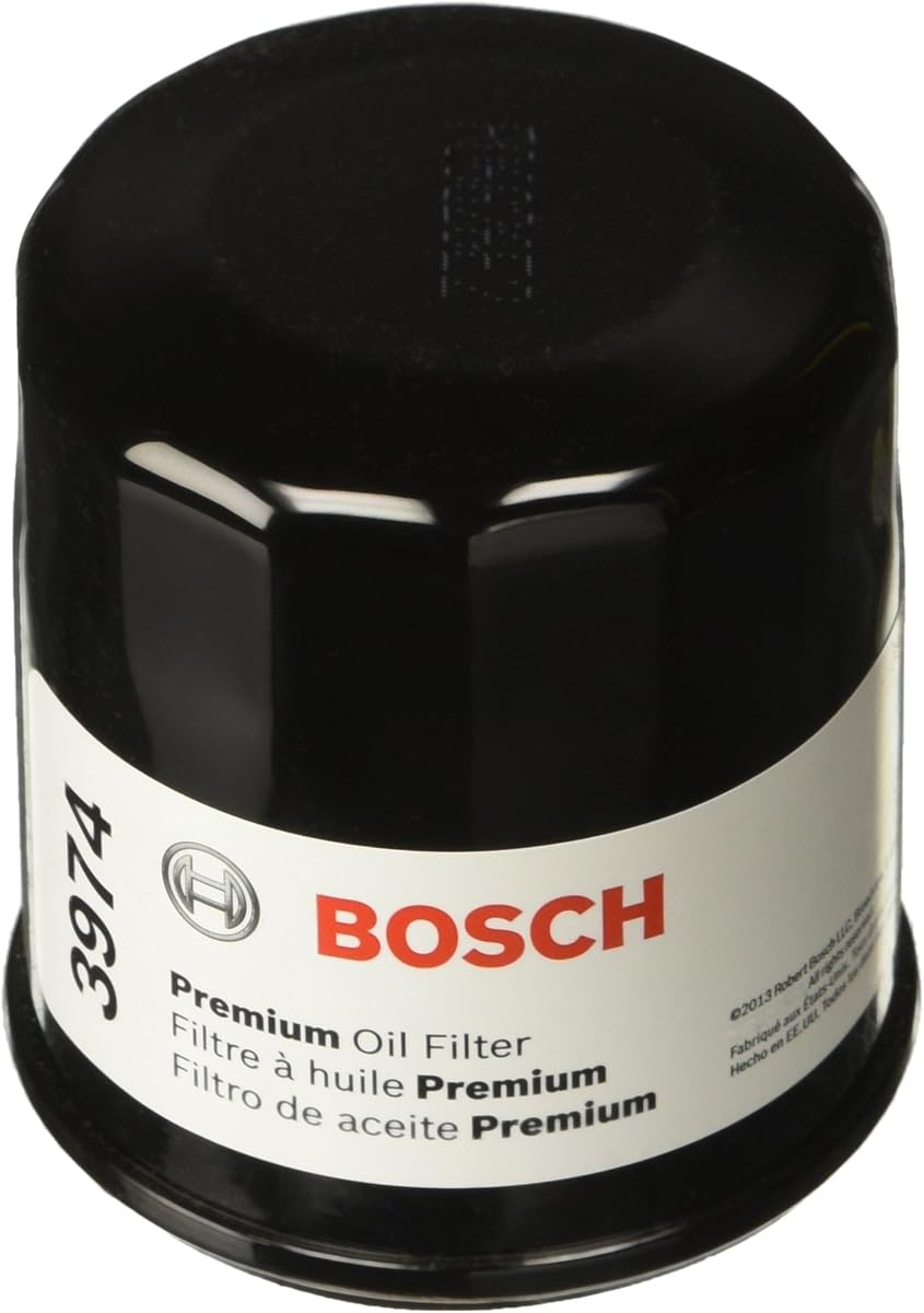Bosch Automotive 3974 Premium Oil Filter With FILTECH Filtration Technology-Compatible With Select Subaru Baja,Crosstrek,Forester,Impreza,Legacy,Outback,WRX,WRX STI | Compatible with Select Subaru Ascent, Baja, Crosstrek, Forester, Impreza, Legacy, Outback, WRX STI