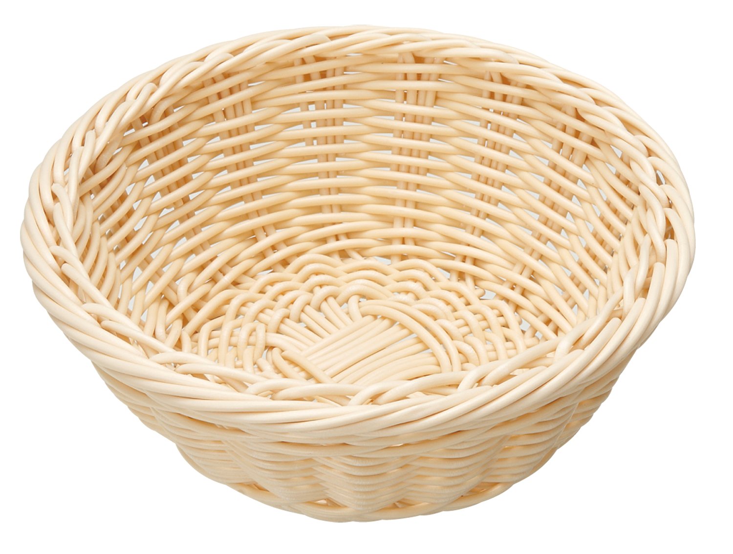 Amazon.co.jp: バスケット かご 丸 22cm 小物入れ ディスプレー パン用