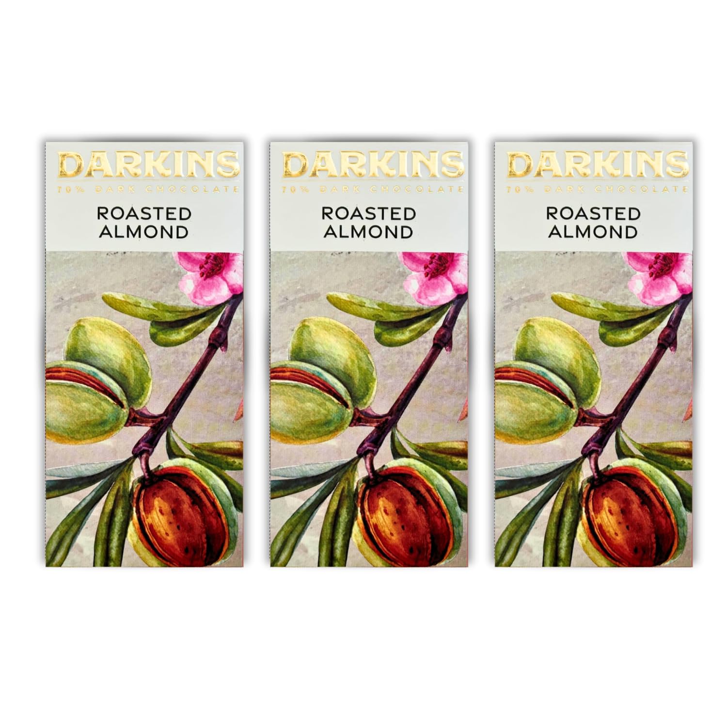 See full amazon price history chart for DARKINS 70% Dark Chocolate With Roasted Almonds | Dark Chocolate Bars 3x50gm | Vegan | Natural | Gluten-Free Chocolate | 50g Each (Pack of 3) DARKINS 70% Dark Chocolate With Roasted Almonds | Dark Chocolate Bars 3x50gm | Vegan | Natural | Gluten-Free Chocolate | 50g Each (Pack of 3) (B0BJVZ8JXG) Amazon Price History, Amazon Price Tracker