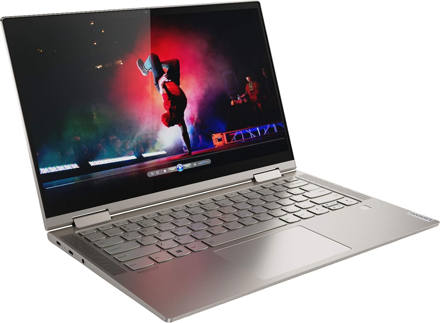 Lenovo Yoga C740-14 FHD Touch - 10th gen i5-10210U - 8GB - 256GB SSD - Mica (Renewed)