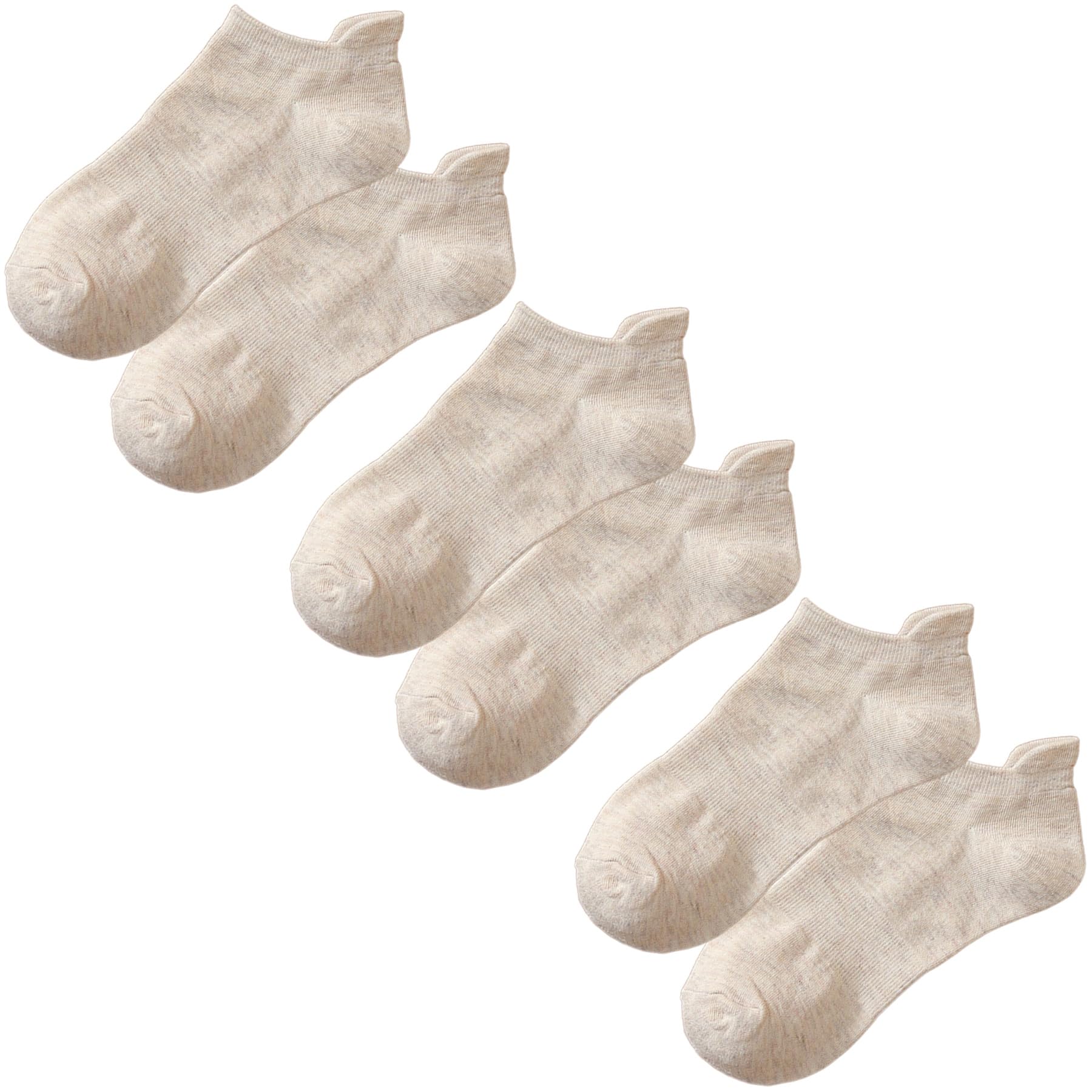 Dress CiciLow Cut Socks for Men, Liner Low Cut Cotton Socks, Ankle Socks 3 Pack One Size Fit EU Shoe Size 35-44