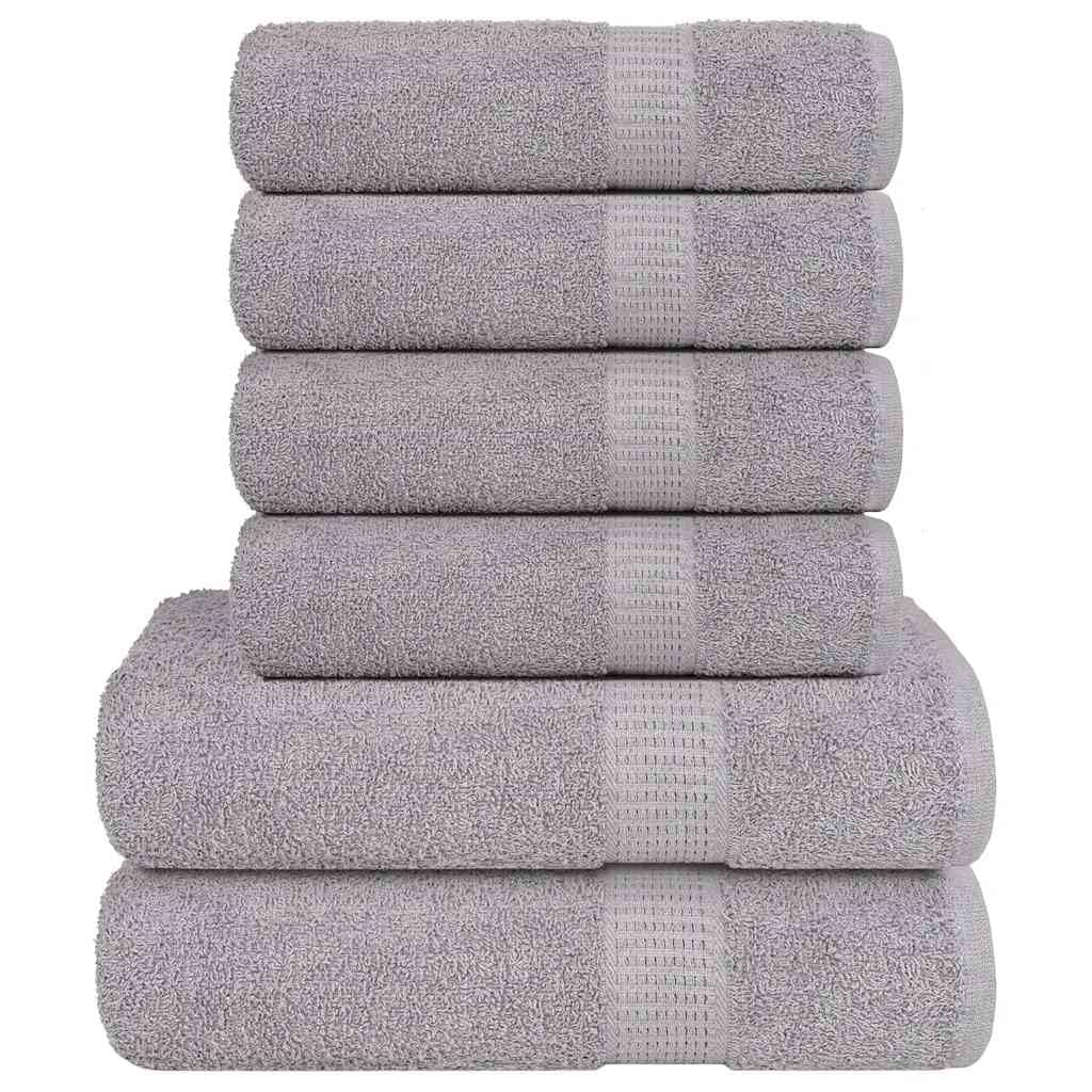 Serviettes de bain avec boucle de suspension lot FROGN coton