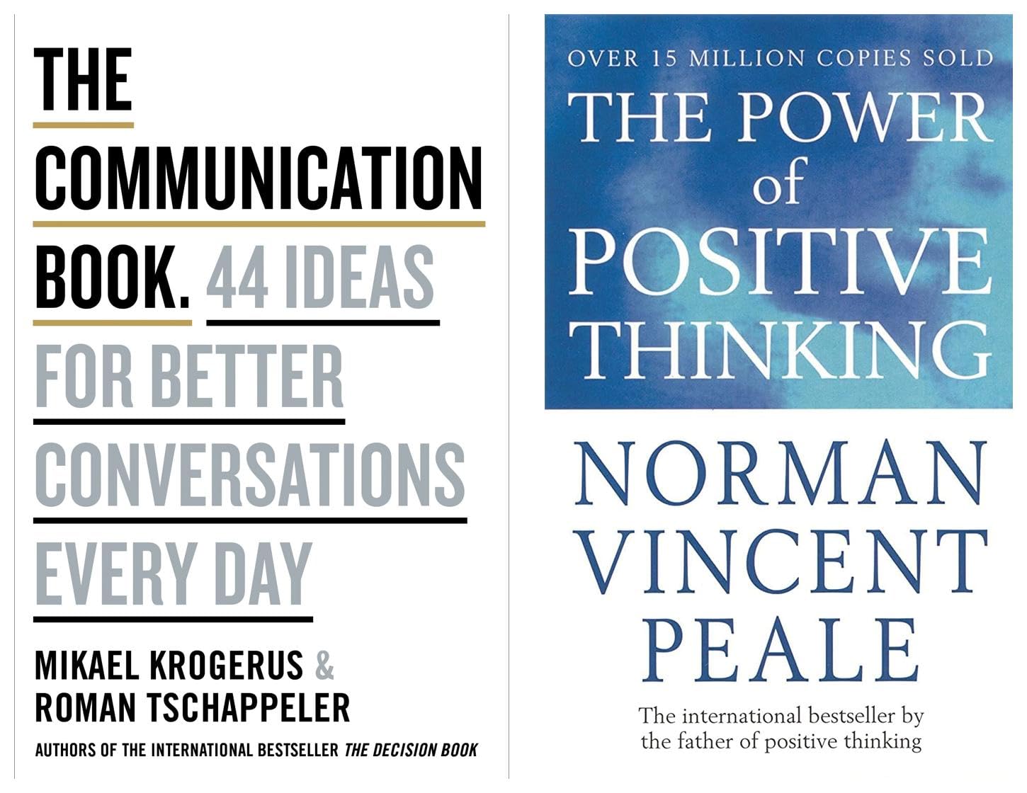 The Communication Book: 44 Ideas for Better Conversations Every Day & Penguin Random House The Power Of Positive Thinking