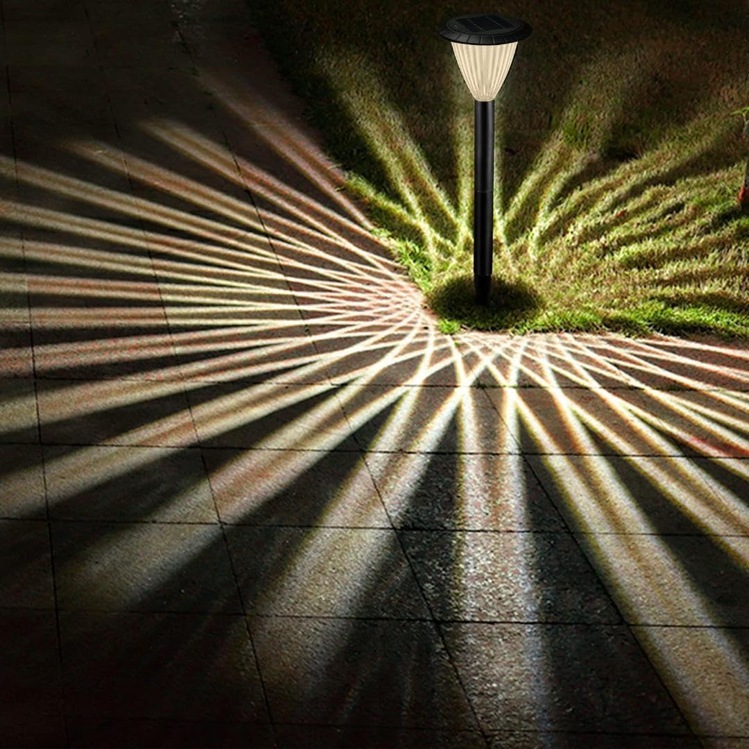 ガーデニングライト 3個組ホワイト 翌朝まで長持ち点灯する スポット