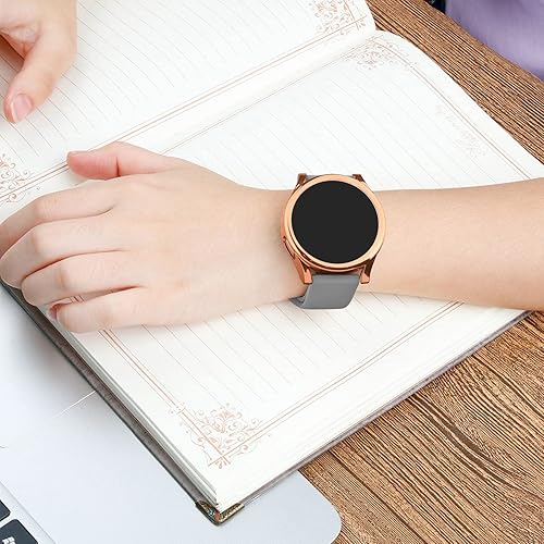 Miniatura 8 de Meliya - Funda protectora de pantalla para Samsung Galaxy Watch 6 de 1.732 pulgadas (1.732 in), cubierta protectora completa de TPU suave para