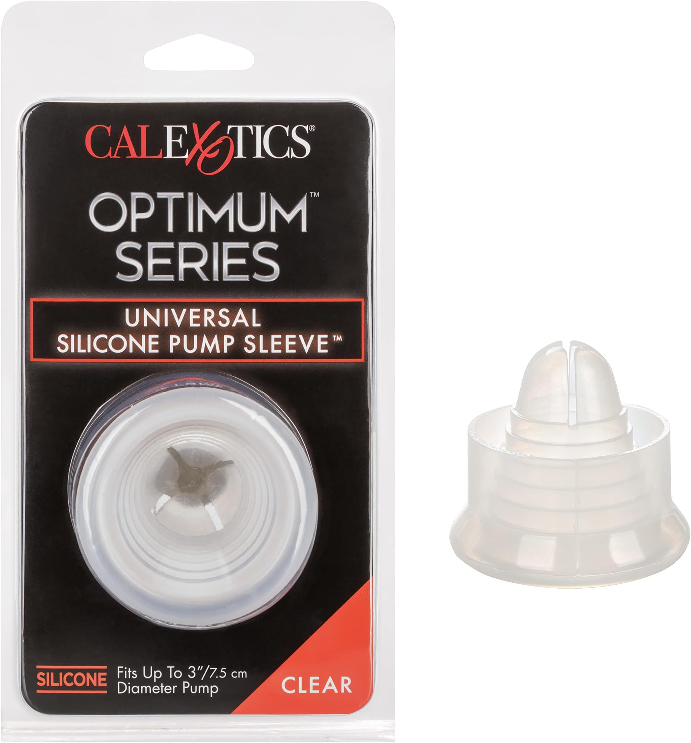 CalExotics Universal Silicone Pump Sleeve - Clear