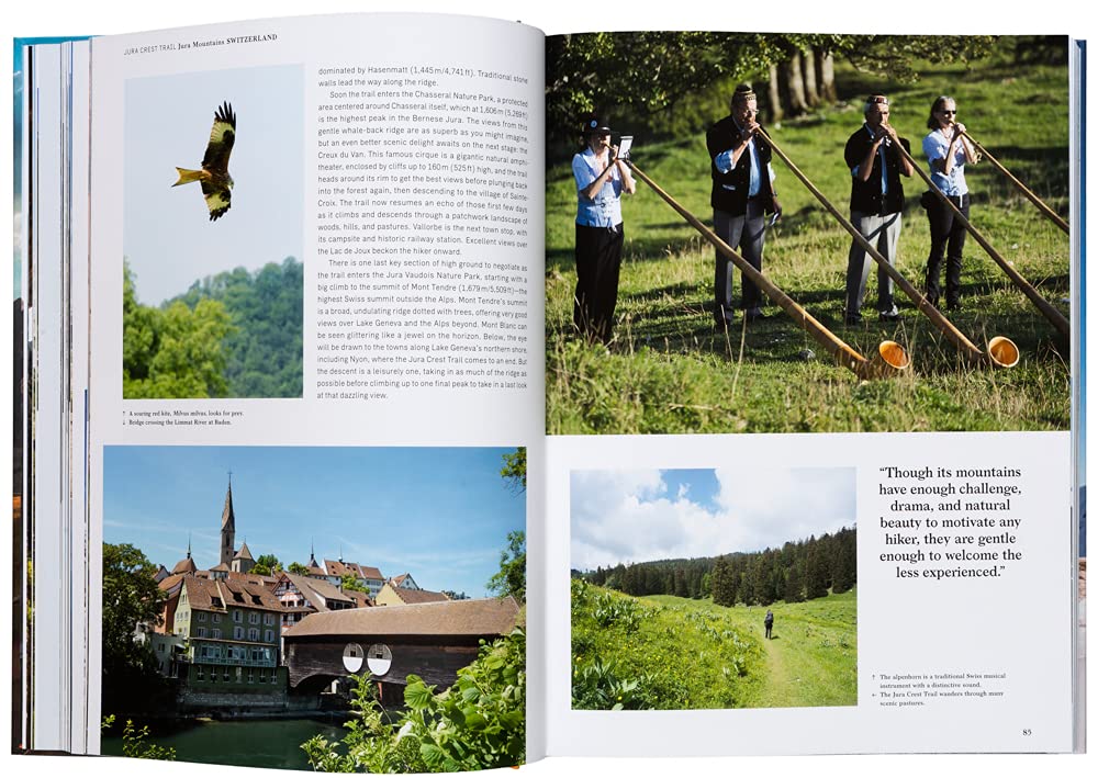 Wanderlust Alps: Hiking Across the Alps      Hardcover – November 16, 2021