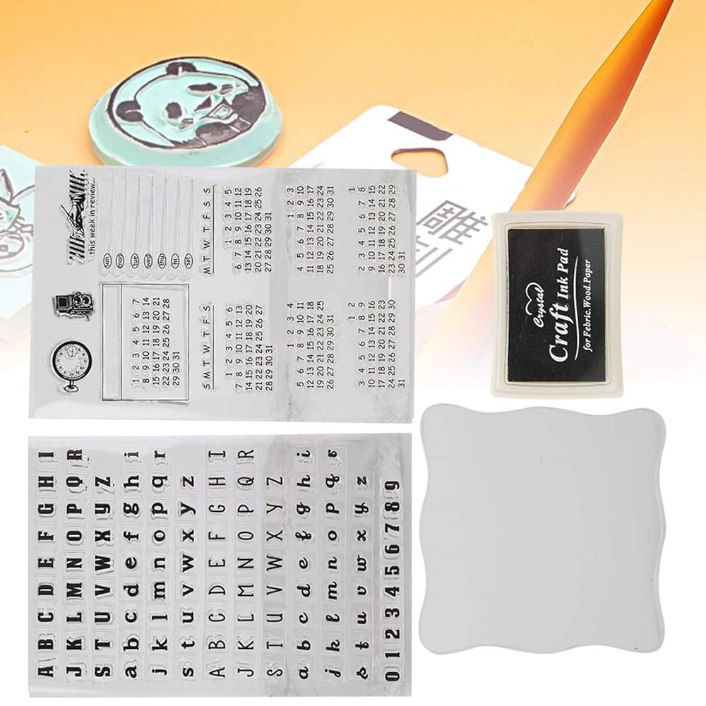 Timbri Per Calendario E Scrapbooking - Set Silicone Trasparente | Per Diari, Biglietti E Album - Foto 13