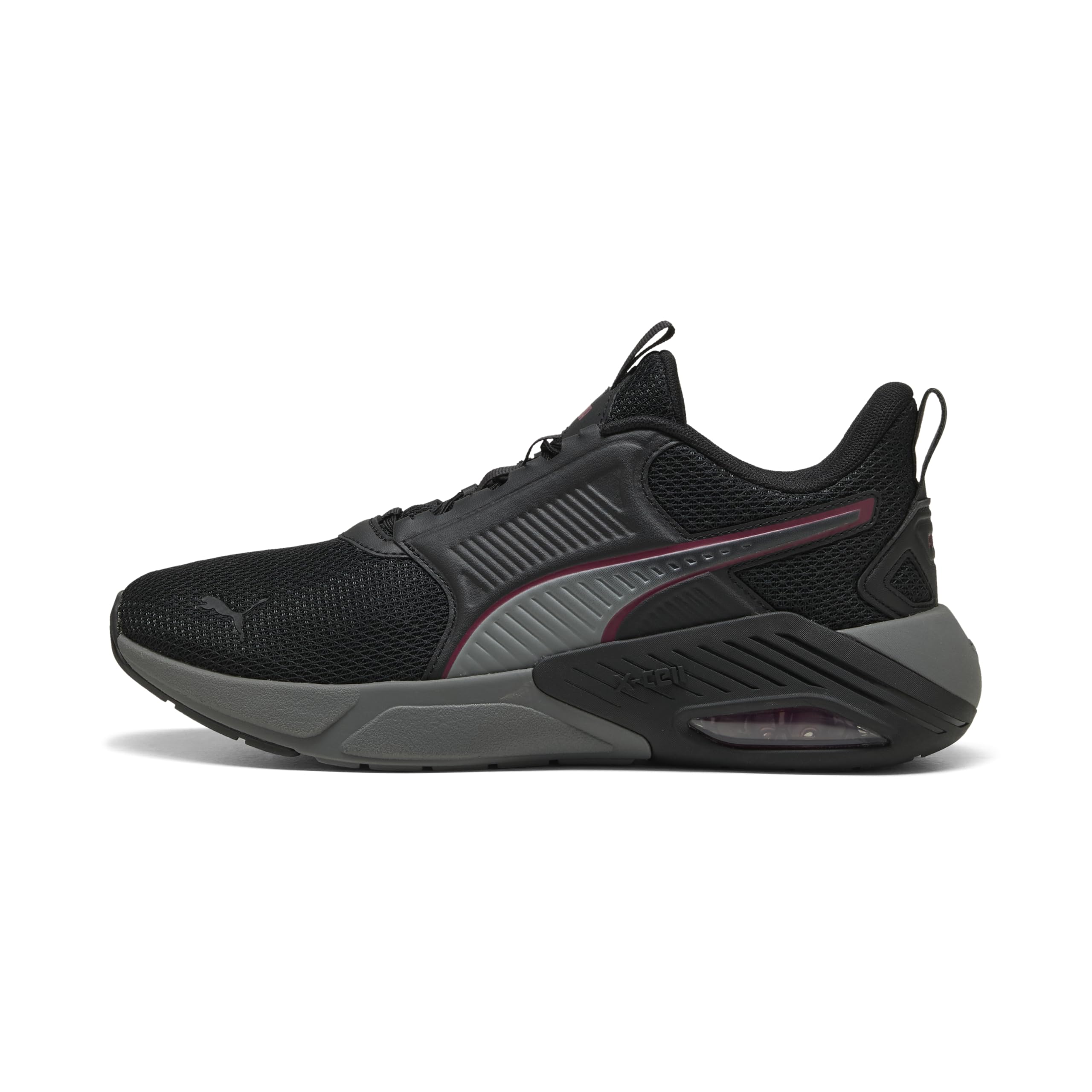 Puma Unisex X-Cell Nova FsRoad Laufschuh, Puma Schwarz Cool Dark Gray Team Regal Red, 40.5 EU