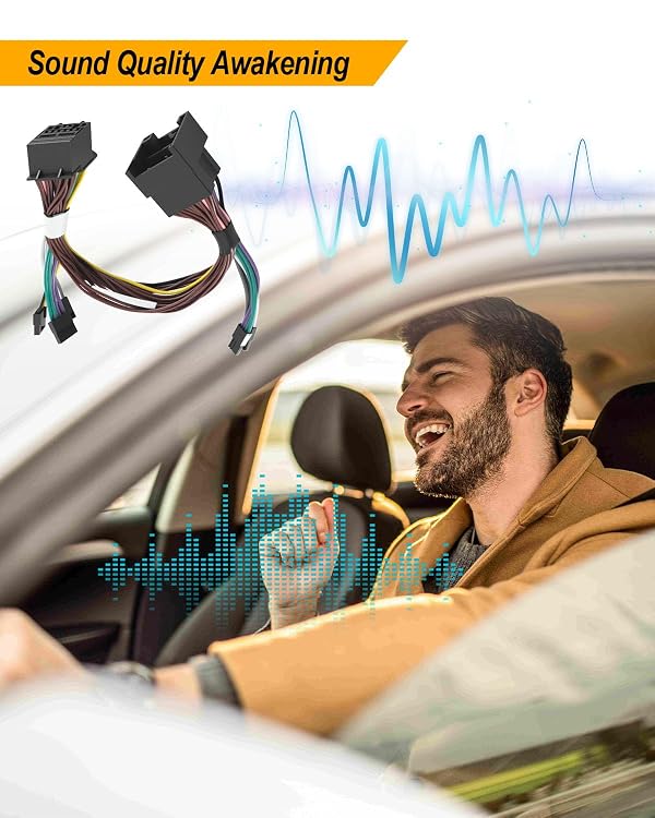 Advanced Audio Integration T-Harness Fit for Ford Amplifier-Less Models 2018 2019 2020 2021 2022 2023 Replace LPHFD31 by PUXWQT - Image 3