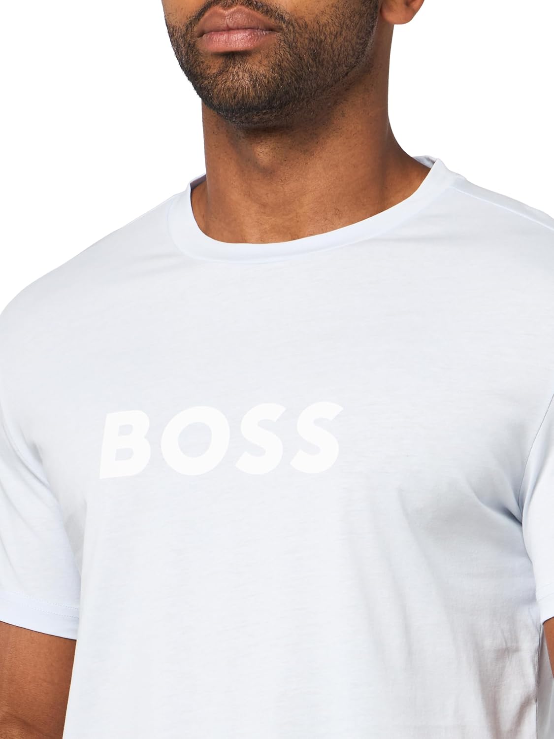 BOSS Men's Big Logo Cotton Short Sleeve T-Shirt