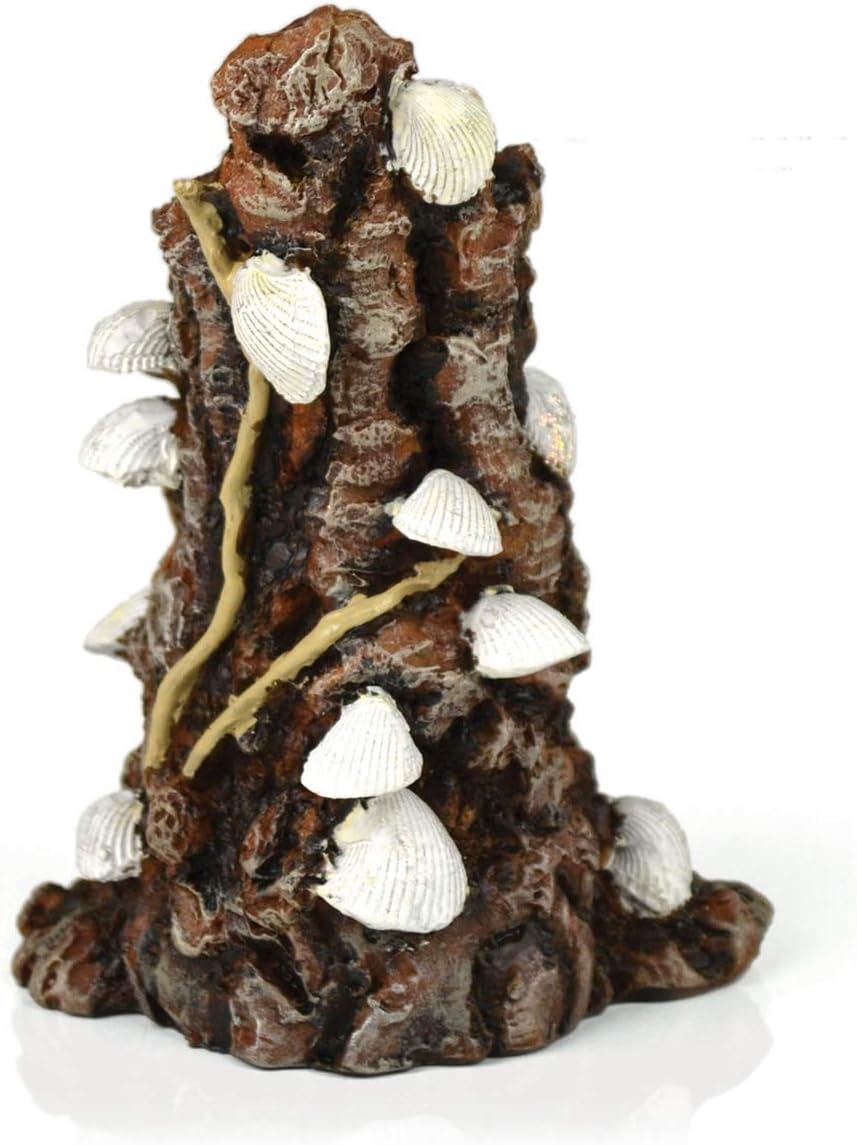 biOrbSamuel Baker Ornament White Shells on Stump, Small, brown