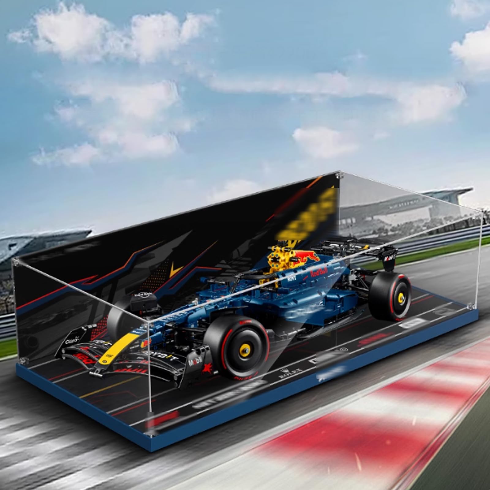 Amazon.co.jp: ディスプレイボックス レゴ42206 F1レーシングカー防塵