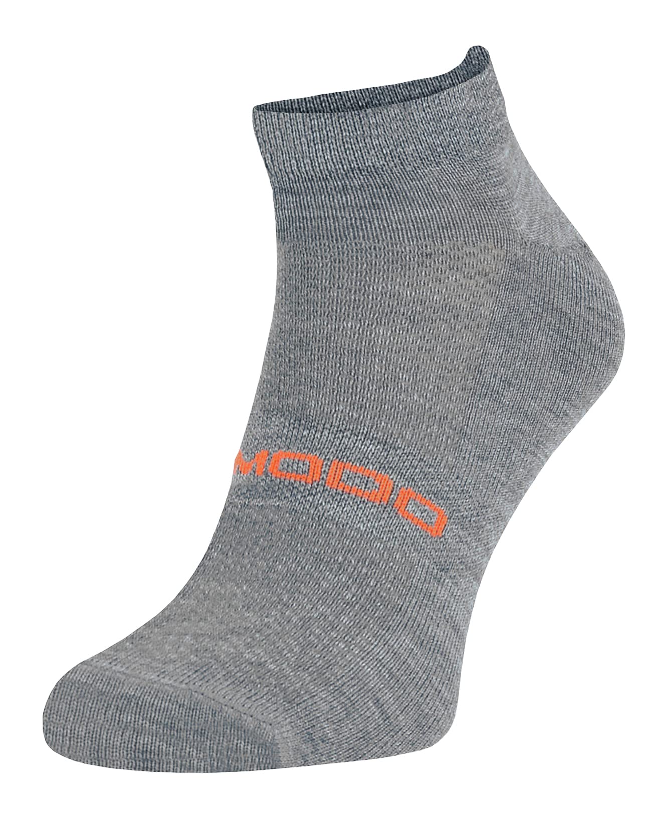 Merino Wool Running Socks | Comodo | Lightweight Cushioned Ankle Sport Socks for Men & Women (9-11, Grey)