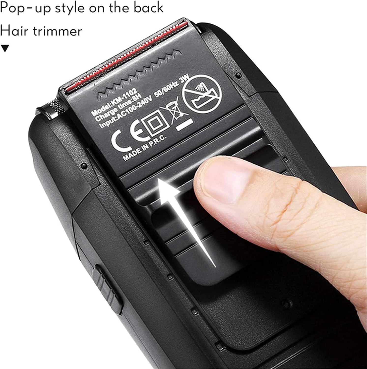 Electric Cordless Razor for Men, Electric Foil Shaver with Pop-Up Trimmer, Rechargeable, Wet & Dry Foil Shaver Exceptional Comfort
