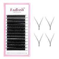 Vista 18 de FADLASH Pegamento de pestañas en racimo negro para extensiones de pestañas DIY, pegamento de pestañas impermeable de secado rápido de 2-3 segundos