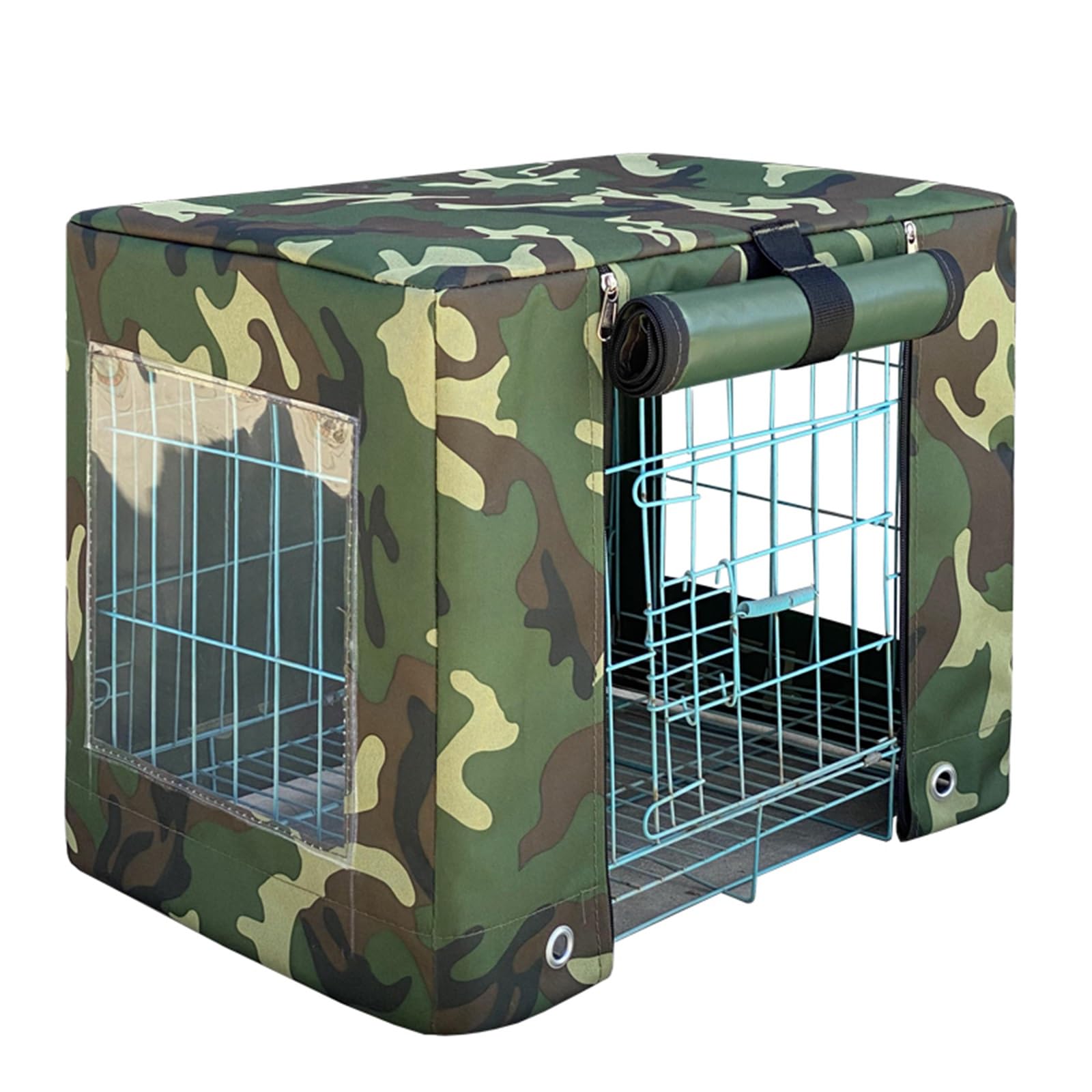 Housse de cage pour chien contre le stress et les intempéries