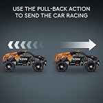 LEGO Technic NEOM McLaren Extreme E Voiture de Course, Jouet Voiture Tout-Terrain à Tirer pour Jeu de Rôle de Véhicule d'Action, Jouet Cool pour Enfants de 7 Ans, Idée Cadeau Jouet Voiture McLaren pour Garçons, Filles et Enfants, 42166