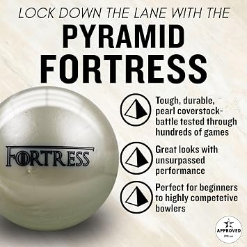 Pyramid Fortress Bowling Ball