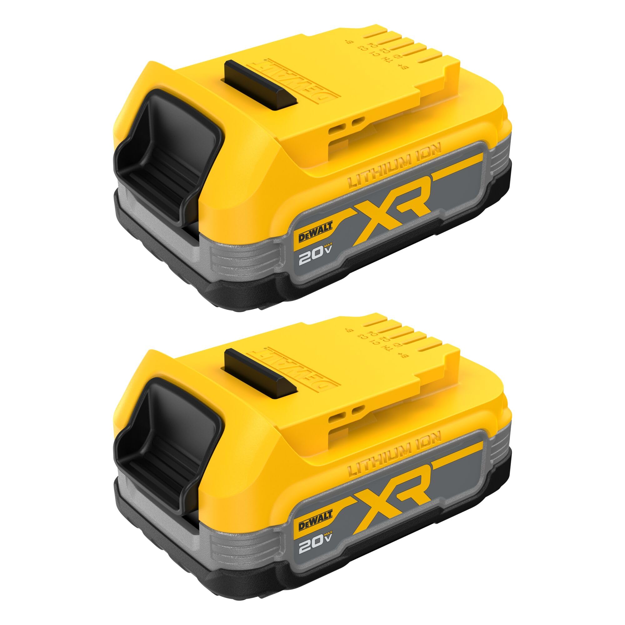 Photo 1 of DEWALT 20V MAX POWERSTACK Lithium Ion Battery 2 Pack (DCBP034-2)