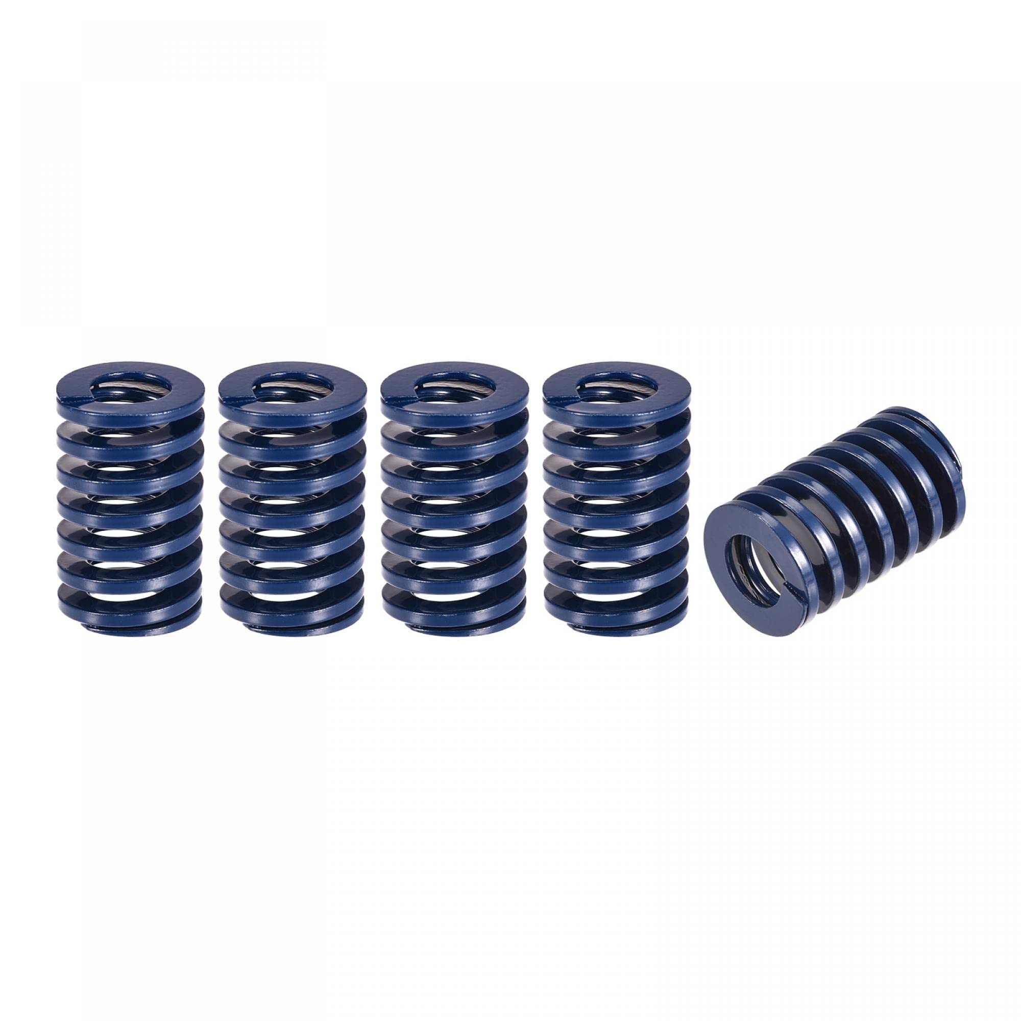 sourcing map Die Spring, 20pcs 8mm OD 35mm spirale lunga