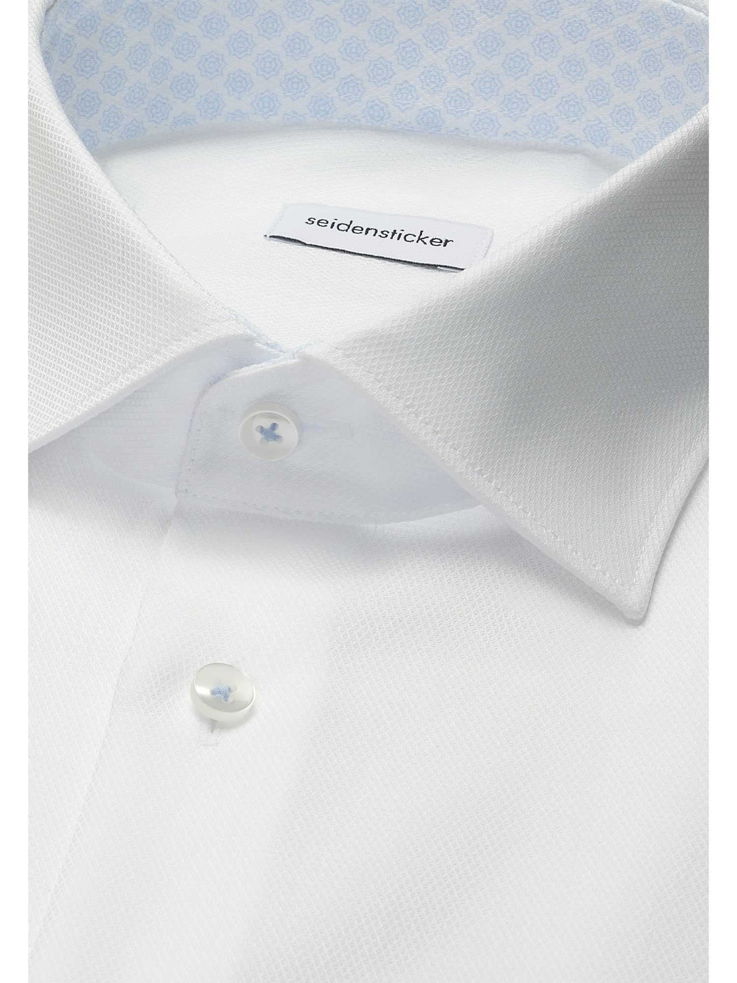 Seidensticker Regular Fit Langarm Business Hemd Camicia da Lavoro Uomo (Pacco da 1)