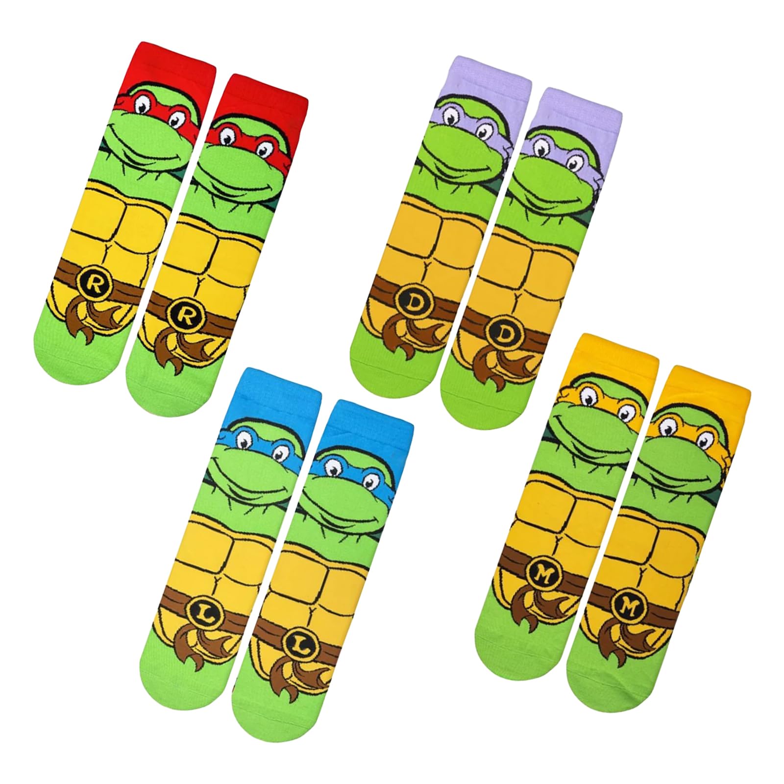 wopin4 pairs of socks,Multipack Socks,Unisex Gift Set,High-grade socks as a gift for fans