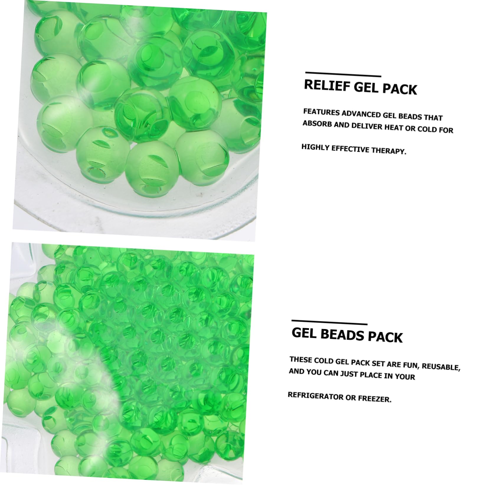 Impacco Gel Riutilizzabile 4 Pezzi Verde per Terapia Caldo Freddo | Pvc e Gel, Uso in Kit di Primo Soccorso, Compatibile Microonde, Confezione Multipla per Applicazioni Rapide