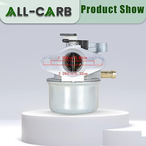 Miniatura 4 de ALL-CARB 799866 Repuesto de carburador para Briggs Stratton de 22 pulgadas de repuesto para Toro 6.5 6.75 7.0 7.25HP Recycle Mower 190cc 796707