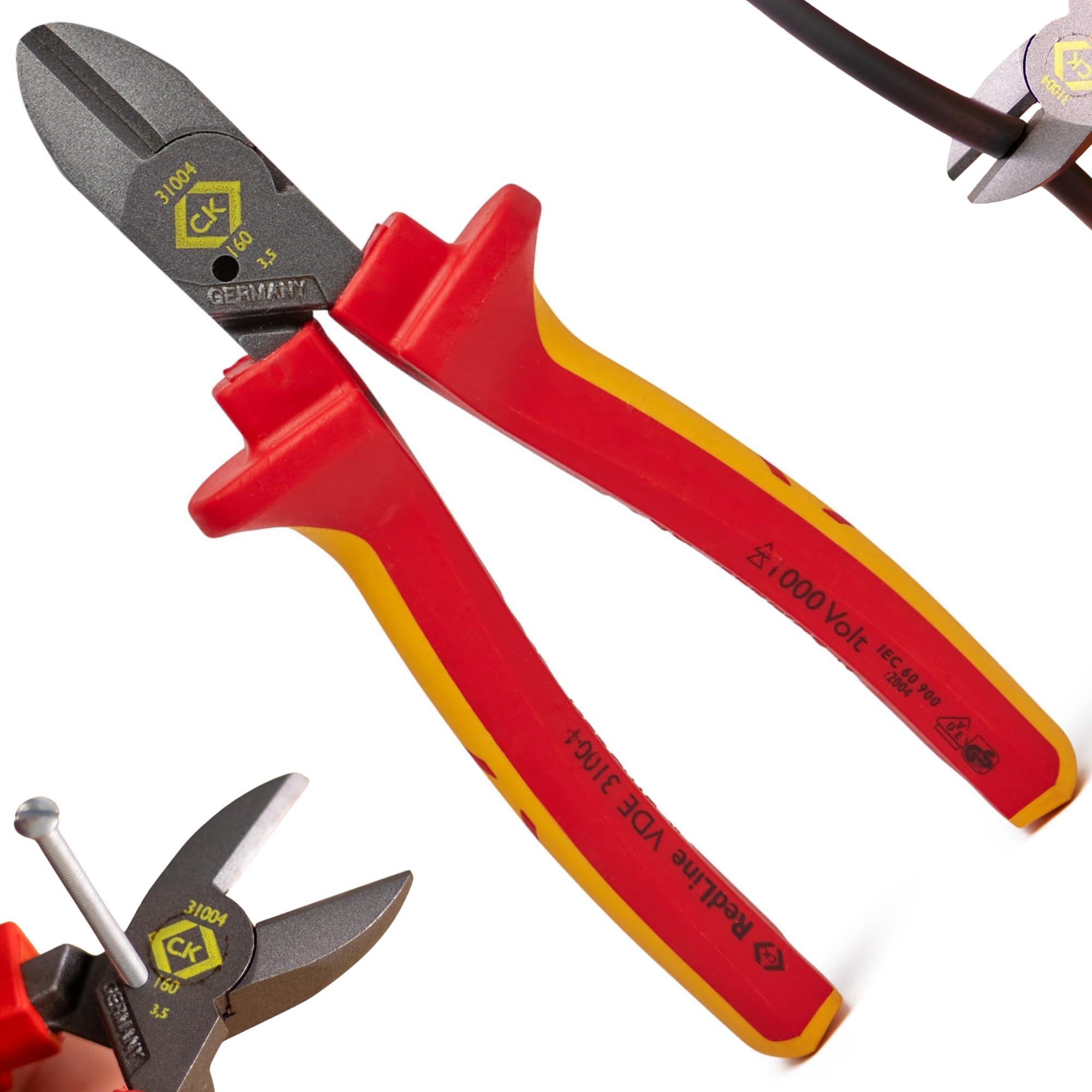 CK Tools Redline Combi 1 VDE Pliers 160mm 431004