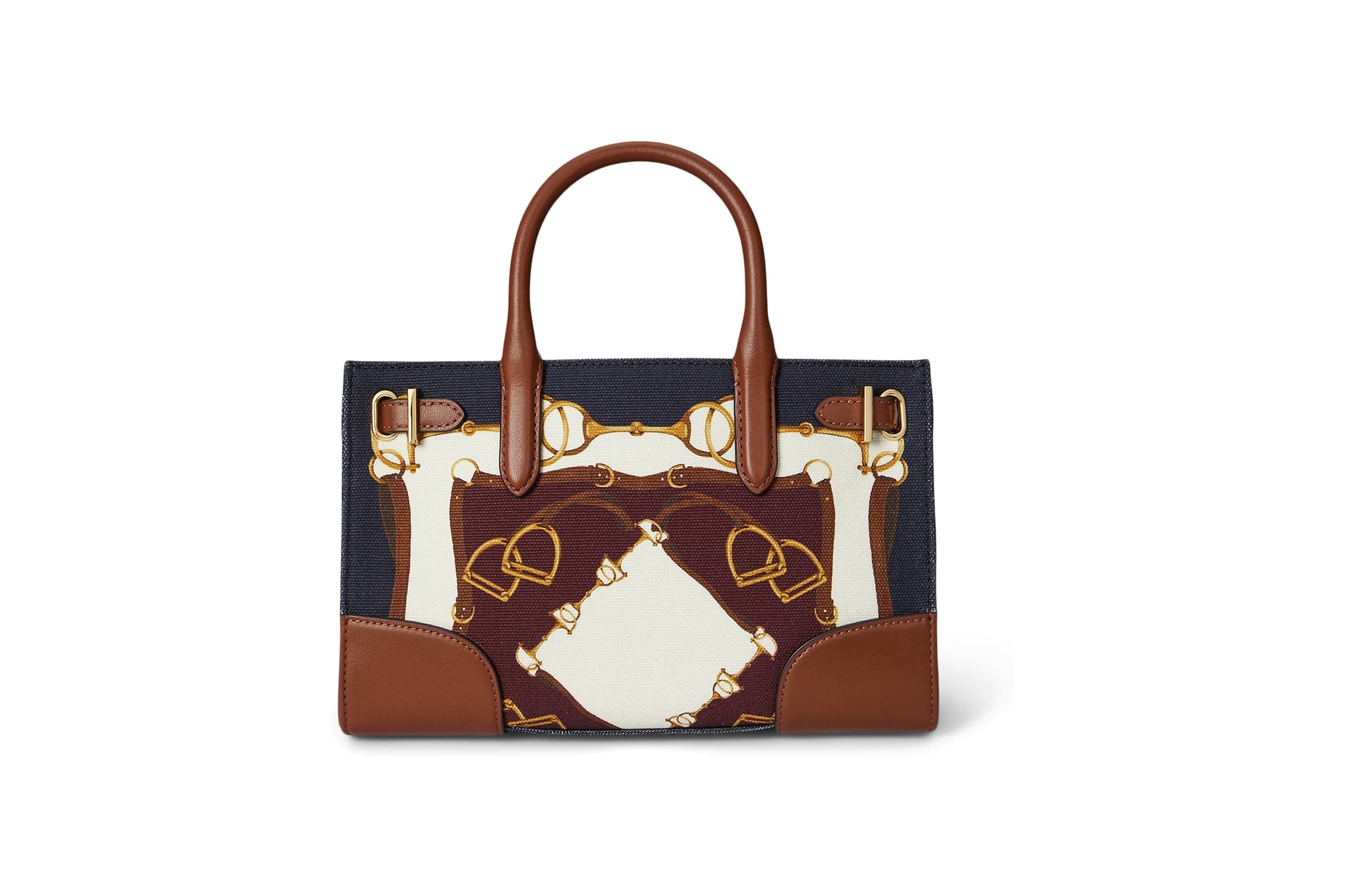 Женская сумка Lauren Ralph Lauren Belting-Print Small Devyn Tote Bag