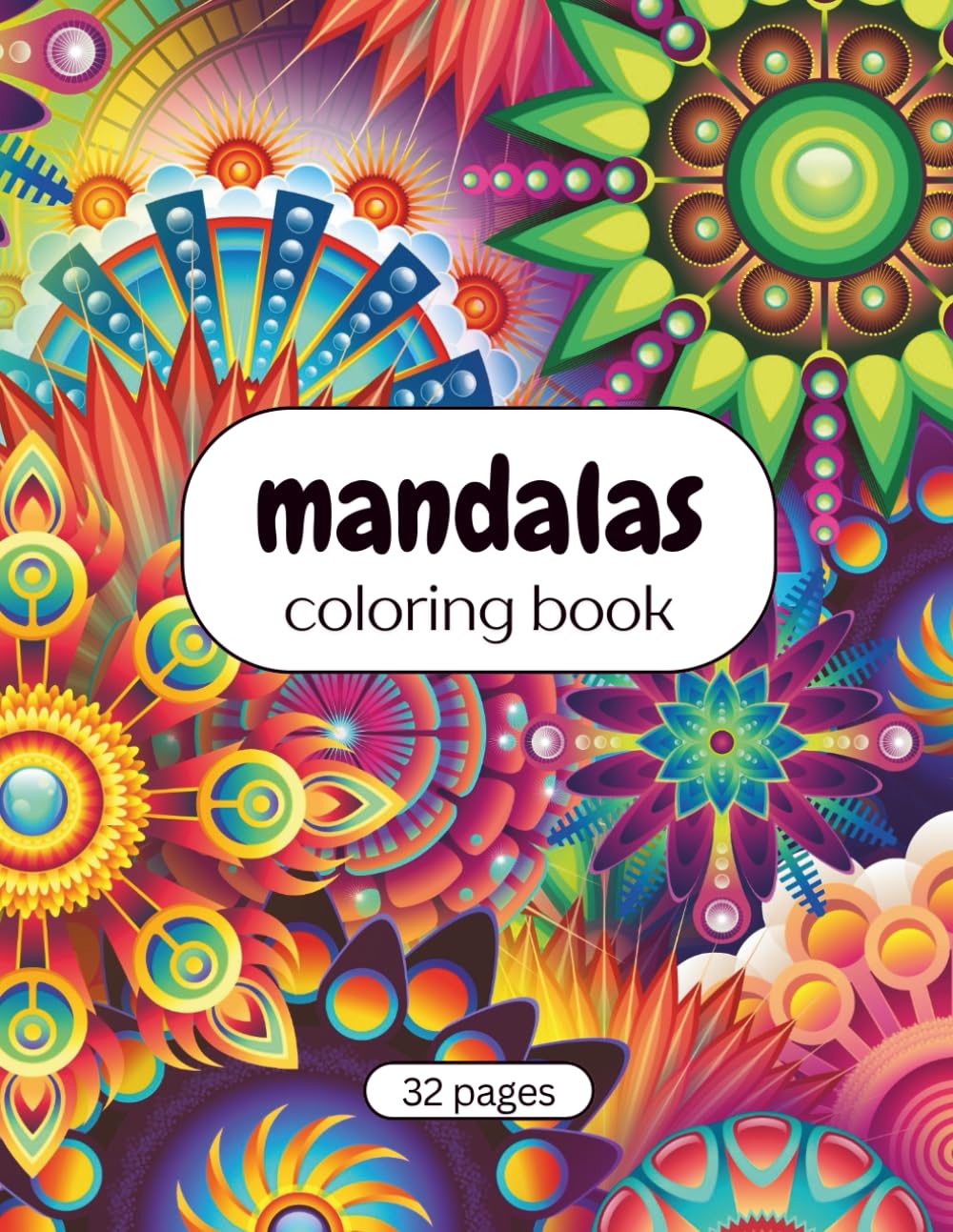 Mandalas Coloring Book for Adults & Teens: Stress Relief Designs for Relaxation and Mindfulness: Featuring intricate floral, geometric and calming ... stress, ease anxiety and inspire creativity