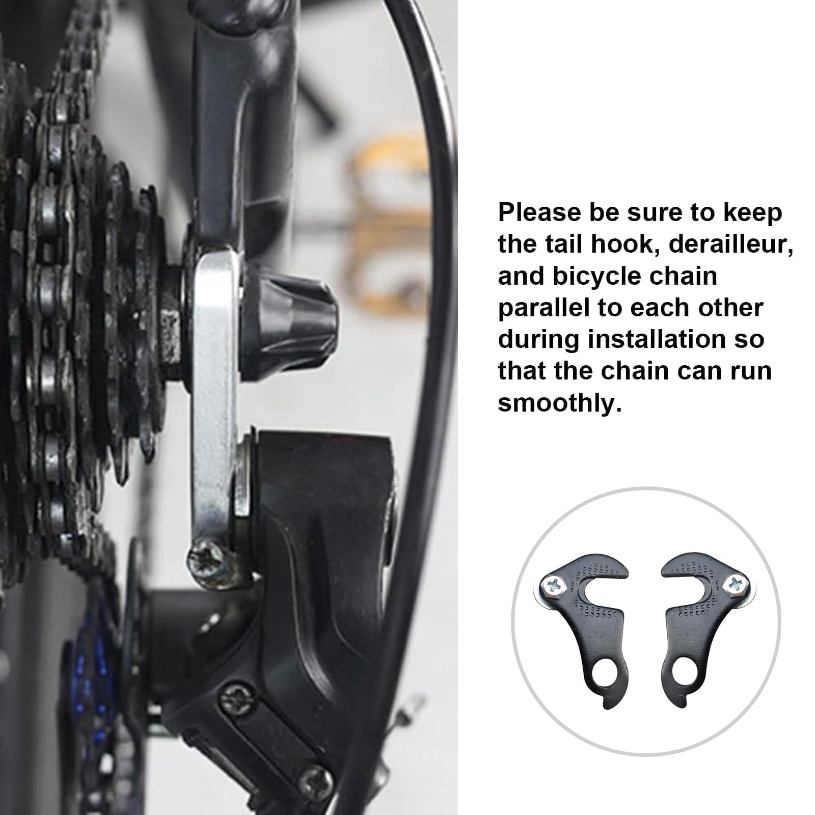 Fahrrad Schaltauge Universal Kompatibel mit Shimano MTB Aufhäng 2 Stück