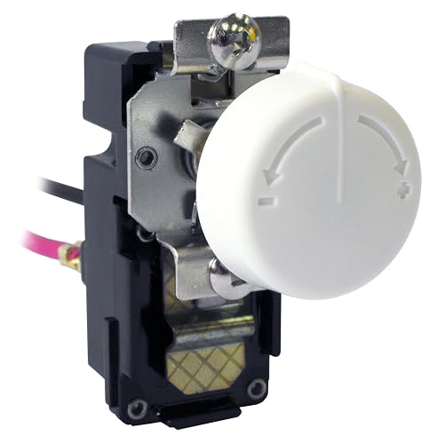King Electric TKIT-1BW Single-Pole Built-In Thermostat Kit (White)