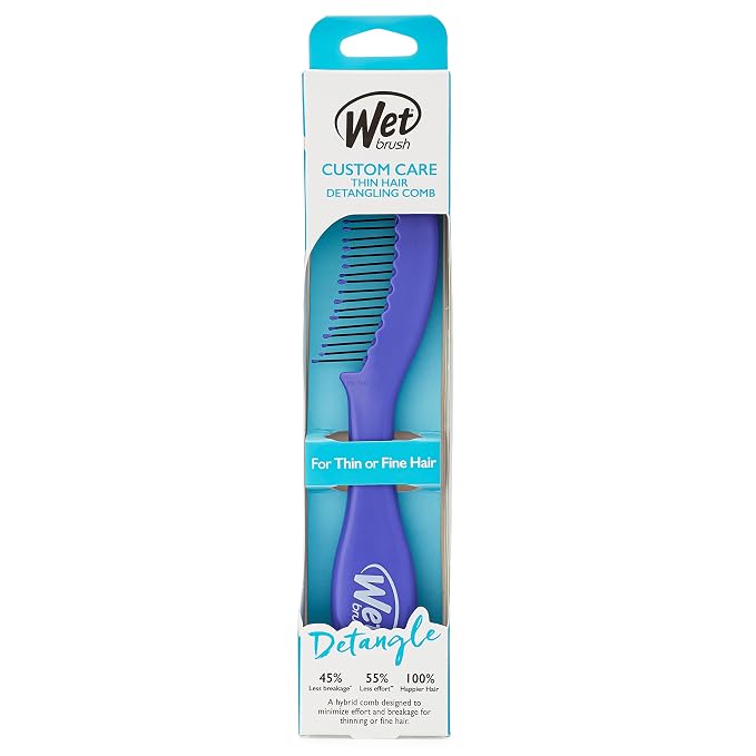 Peine desenredante Wet Brush Custom Care Purple miniatura 4