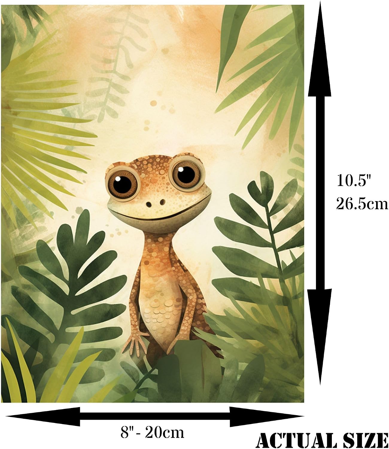 Jungle Theme Decoupage Rice Paper, 8 x 10.5 inch (6pc) - Mulberry Paper for Decoupage Sea Shells, Scrapbooking Cards Crafts by Craft Kreatively