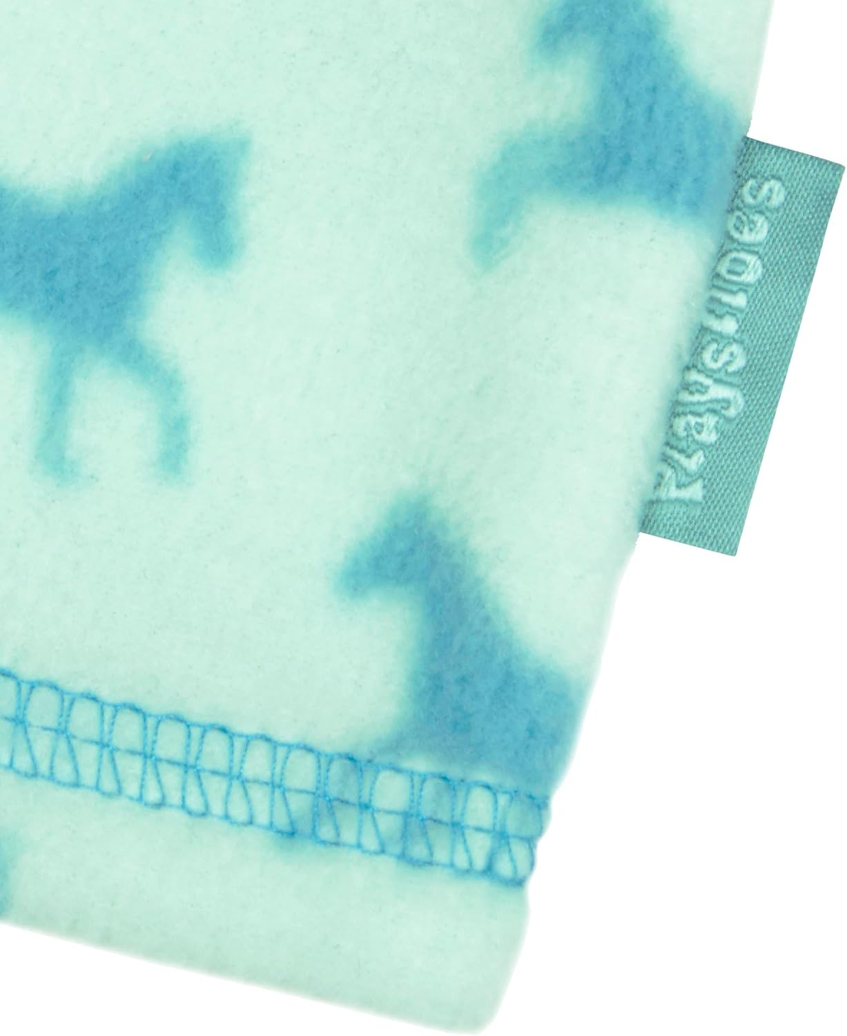 Playshoes Unisex Kids Horse Winter Scarf, Turquoise, One Size, Turquoise