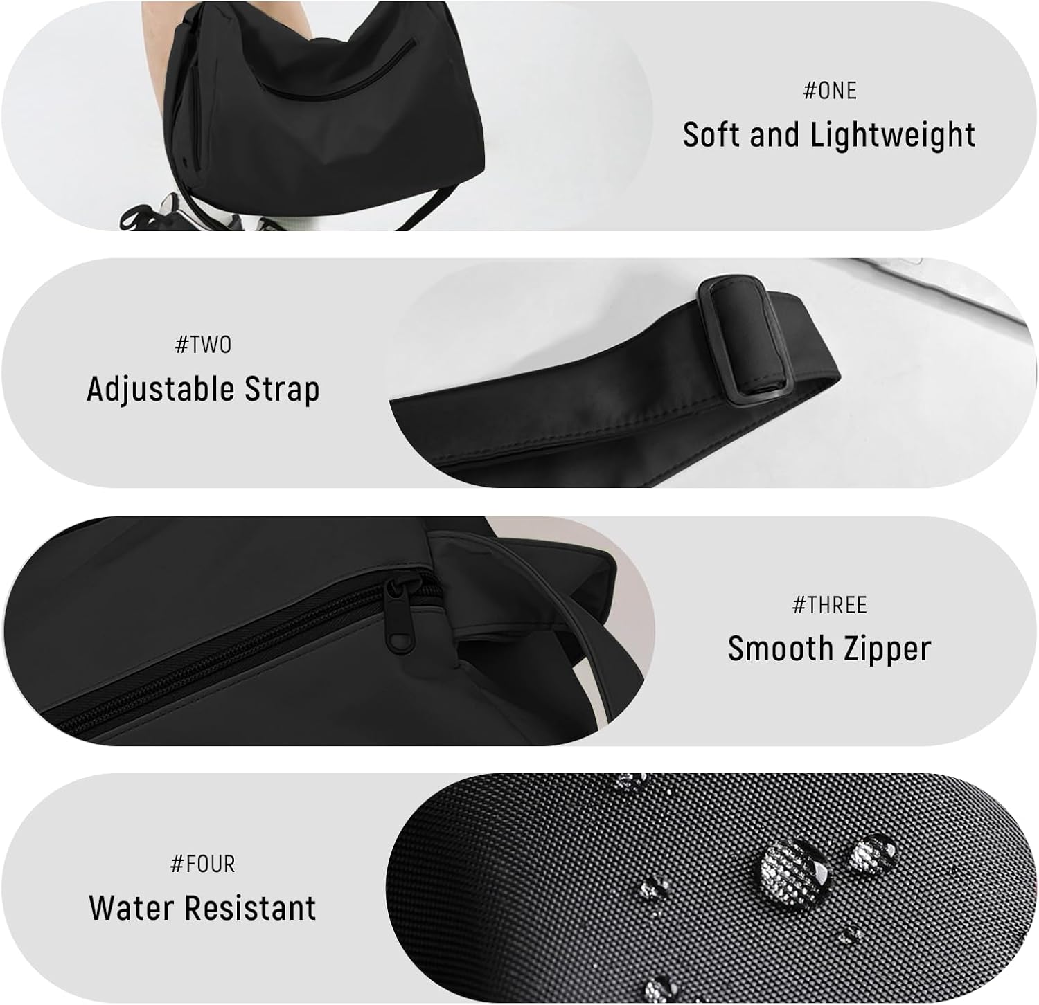 Small Gym Bag for Women Sports Duffel Bag with Shoes Compartment, Waterproof Travel Duffel Bag Carry on Bag Overnight Bag Weekender Bags for Workout Swimming Yoga Dance - Image 6