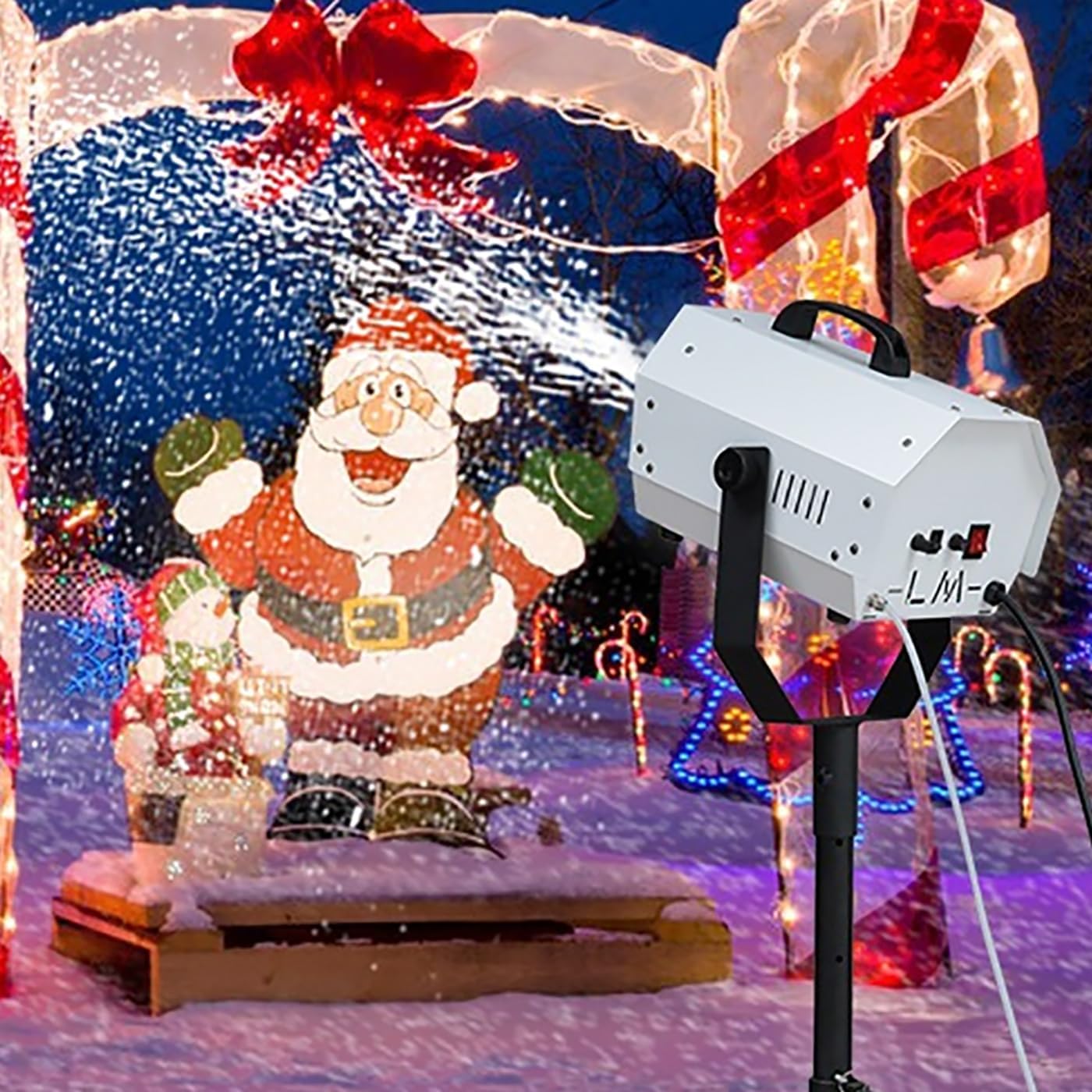 Máquina de nieve TsoLay 1200W con control remoto miniatura 1