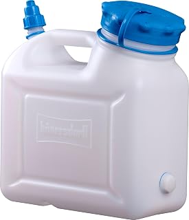 hünersdorff Bidón de boca ancha, 019005, color blanco, 6 L
