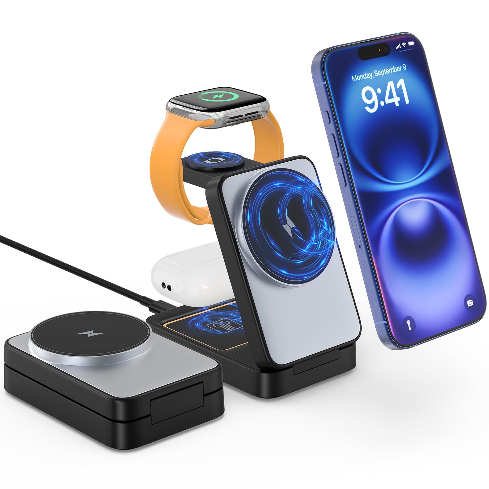 USB C Kabel 2m für iPhone 16, Lang iPhone 15 Ladekabel Original, USB C auf Typ C Schnellladekabel für Apple iPhone 16/16 Pro Max/15 Plus/15 Pro/MacBook Pro 2021/iPad Air/Mini/Samsung Galaxy S24/S23