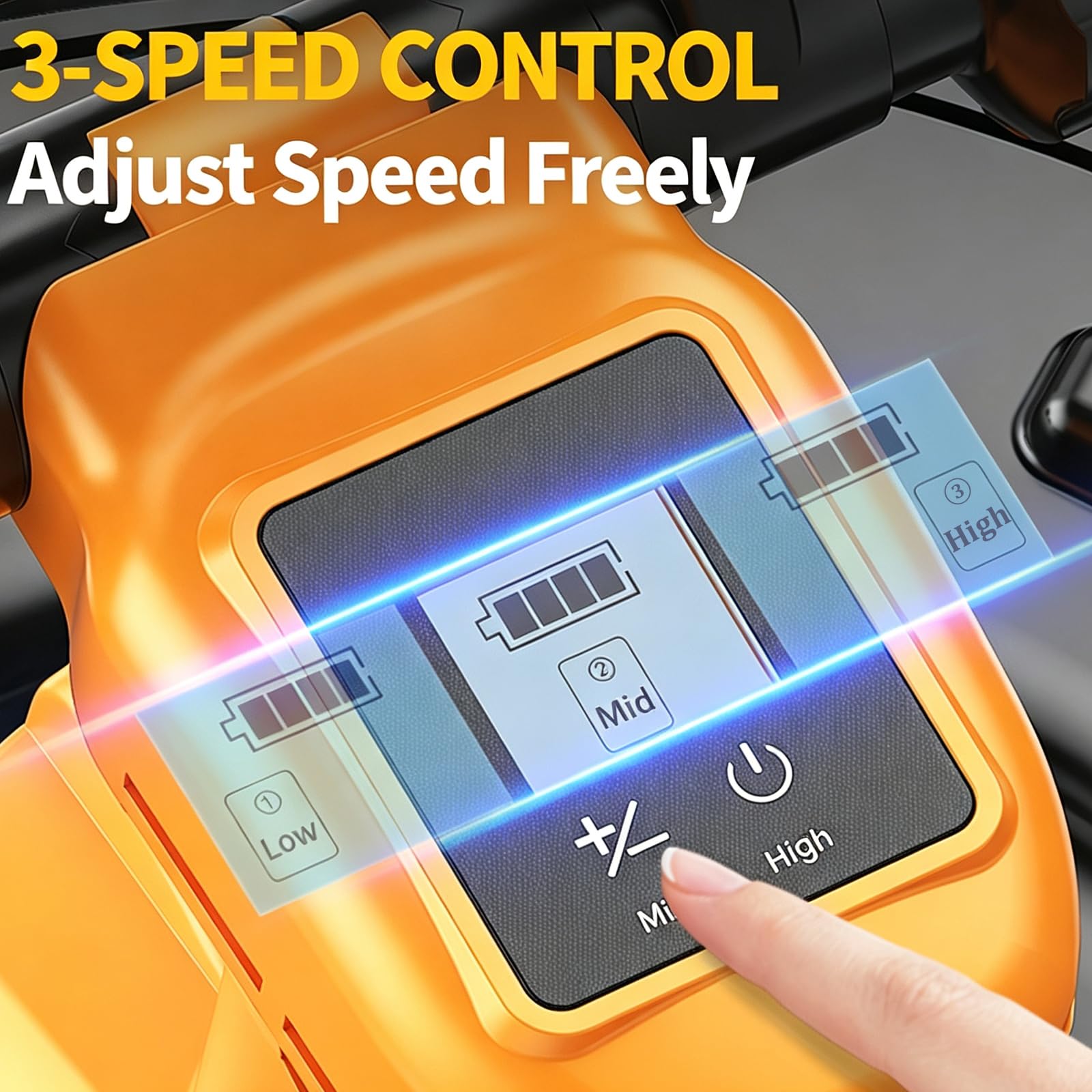 Llana EléCtrica para HormigóN,MáQuina para Enlucir Superficies de Cemento | Ajuste de Velocidad de 3 Velocidades,Equipado con Placa de Hierro+Disco Duro+Varilla TelescóPica,para Desbaste y CompactacióN
