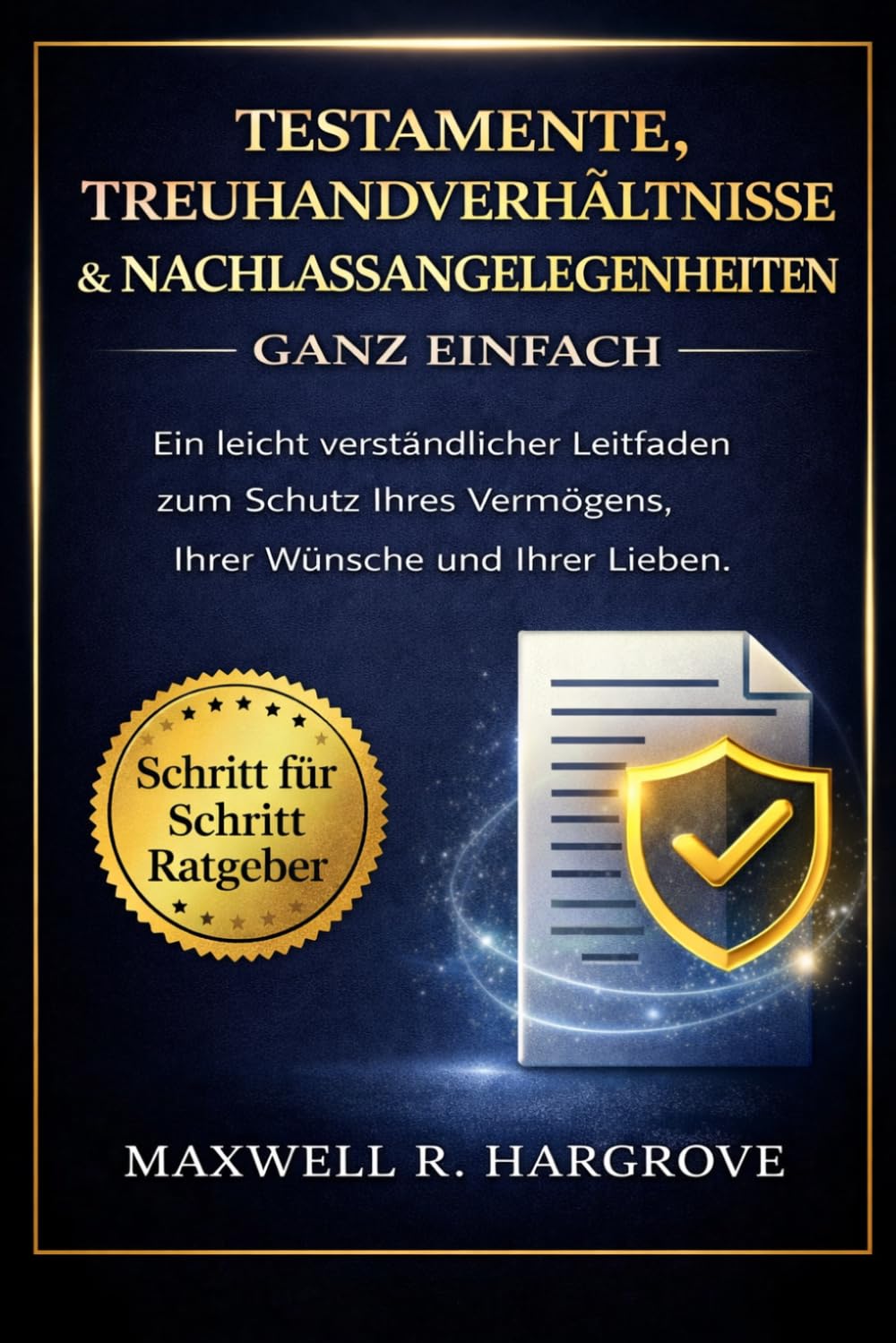 Testamente, Treuhandverhältnisse & Nachlassangelegenheiten Ganz einfach:Ein leicht verständlicher Leitfaden zum Schutz Ihres Vermögens, Ihrer Wünsche und Ihrer Lieben.