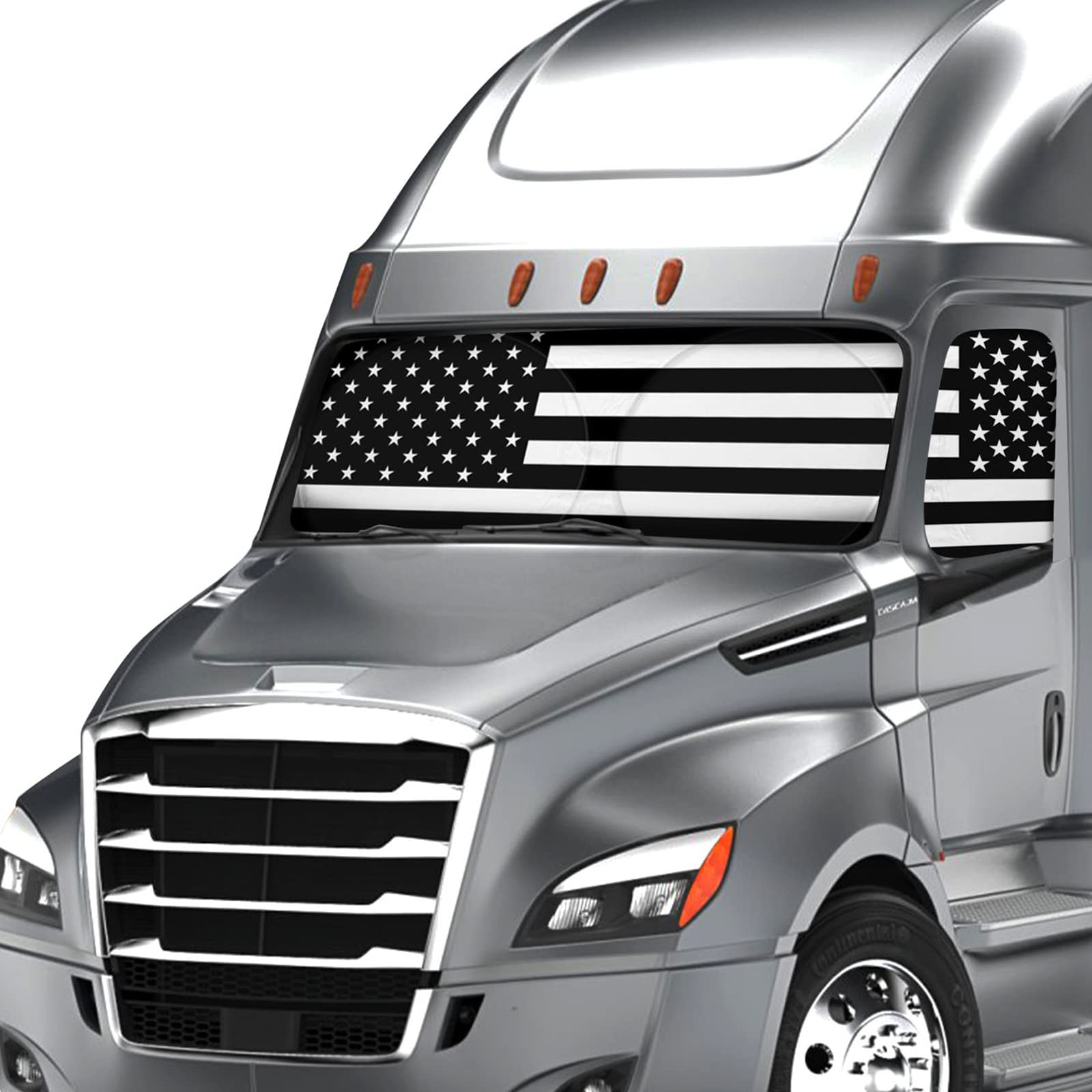 Buy Aiaabq SemiTruck Sun Shade for Windshield and Side Window,240T UV