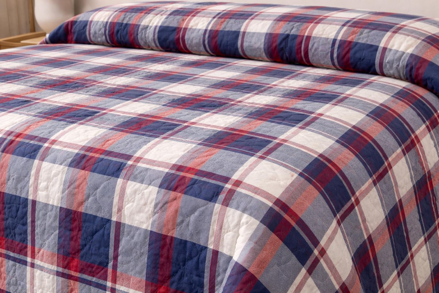 Genérico Colcha Bouti Acolchada Ligera para Cama | Edredón de Verano Suave y Transpirable | Cubrecama Decorativo Disponible en Varios Diseños y Medidas. (Multicolor, Cama 90, Hojas Suaves) - 2