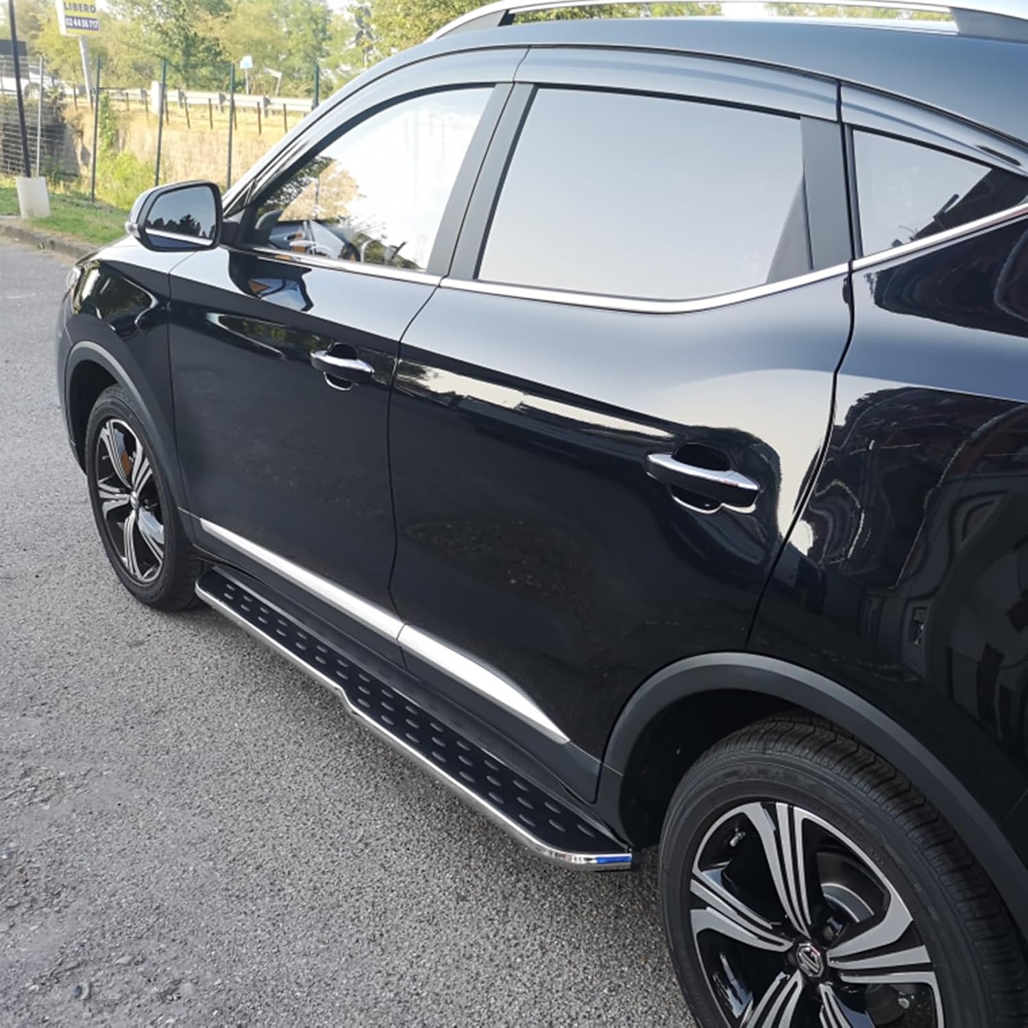 2PCs Running Boards Fits for VW Atlas Cross Sport 2020-2023 Side Steps Nerf Bars(with Brackets)