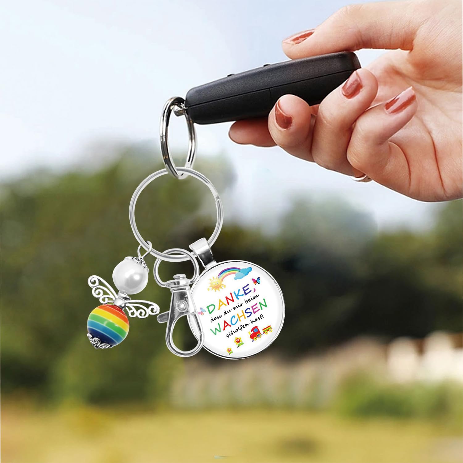 100 Anelli Portachiavi, Diametro 25 Mm, Per Portachiavi, Anello - Foto 4