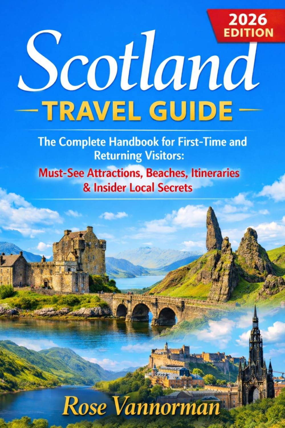 Scotland Travel Guide 2026: The Complete Handbook for First-Time and Returning Visitors: Must-See Attractions, Beaches, Itineraries & Insider Local Secrets